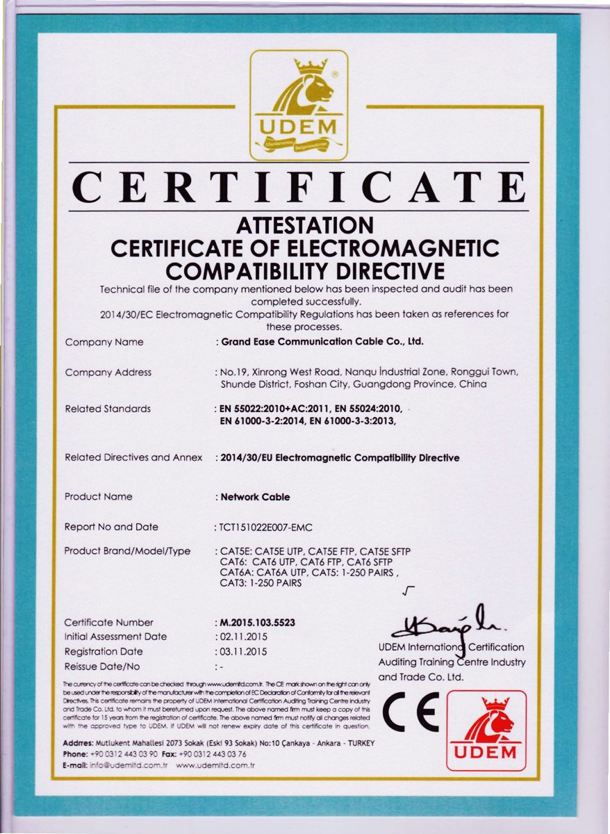 Certification